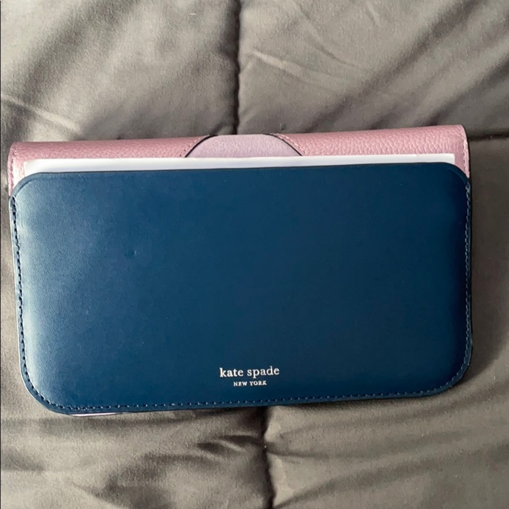 Kate Spade Nadine Patchwork Medium Clutch Wallet - Picture 2 of 7